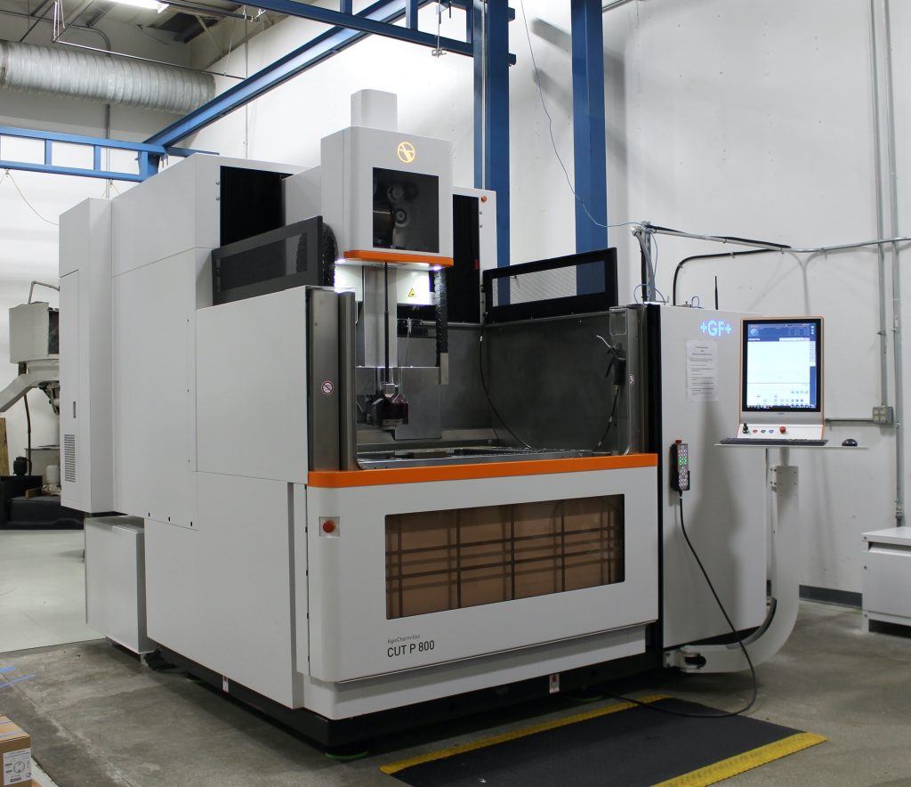 EDM Machine Addition to Rhinestahl Manufacturing Rhinestahl